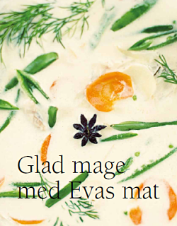 Glad mage med Evas mat